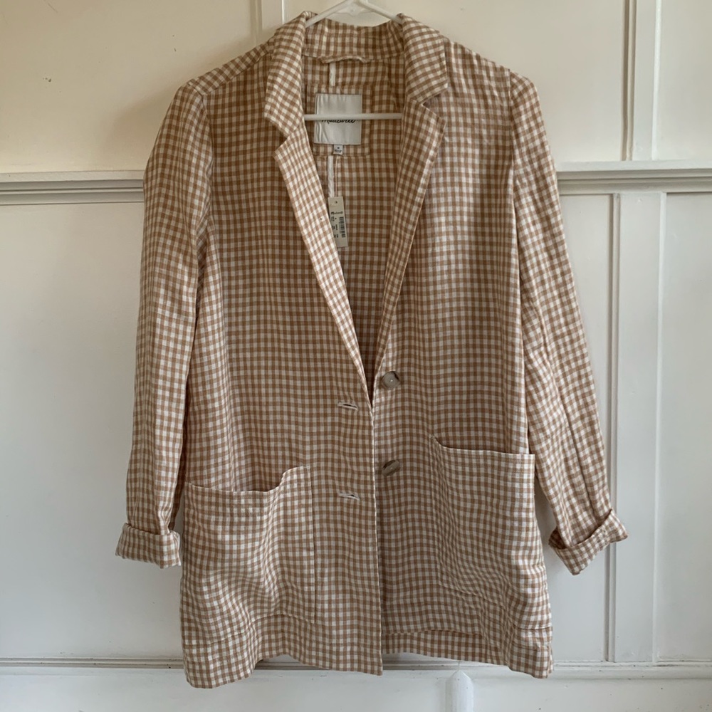 Madewell Linen Dorset Blazer